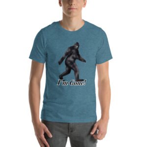 Big Bigfoot on a Unisex t-shirt