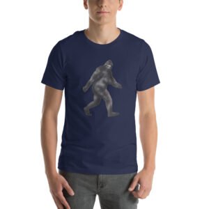 Bigfoot, Realistic, Patterson Gimlin 352 Image on a Unisex t-shirt